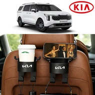 KIA Carnival HEV Diesel EV5 EV9 Sorento PHEV Car Cup Holder Black Hook With 2 Hooks