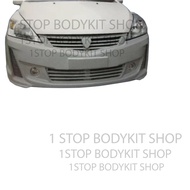 PROTON EXORA BOLD FRONT BUMPER WITH LAMP OE FIBER(FIBERGLASS)SKIRT LIP BODYKIT