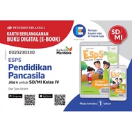 Erlangga - E-BOOK ESPS PANCASILA EDUCATION FOR ELEMENTARY SCHOOL/MI CLASS 4/KM/1 YEAR