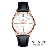 Ernest Borel Retro Collection LGR8180-412BK Watch