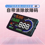 A8 hud hud Display Device obd Car Universal HD Car Speed Projector Portable Car Display