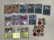 Pokemon卡 寶可夢卡151硬幣套裝 烈焰馬 尼多王 口呆花等