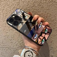 JoJo's Bizzare Adventure 001 Glass Phone Case For iPhone 17 16 Pro Max 17Air 15 Pro Max 14 13 12 11 
