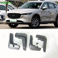 VOUVOU 1 set all 4 pcs Car accessories 51-880 wheel mud guard splash for Mazda CX-5 2022-2025