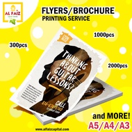 Flyers Printing/Poster/Brochure A3/A4/A5 SIZE
