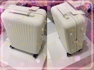 終身保養 可官網註冊 RIMOWA ESSENTIAL Cabin S Gloss white 83252661 20" 白色 標準登機箱 搵喼More易