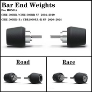 Motorcycle Handle Bar End Weight Grips Cap For Honda CBR1000RR CBR1000RR-R SP 2004-2024