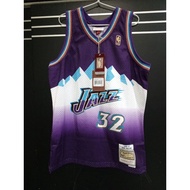 NBA Mitchell and Ness NBA basketball jersey original Karl Malone Utah jazz jersey nba Karl Malone