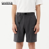 DAPPER กางเกงขาสั้น Cargo Shorts สีเทาเข้ม