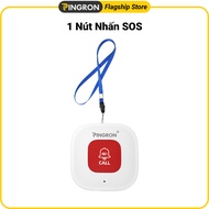 Chuông báo khẩn cấp cho người già PINGRON N01W - Nút gọi khẩn cấp cho người thân và báo qua điện tho