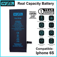 WIXEL ORIGINAL Baterai Iphone 6S Batre Batrai Battery Dual Double Power HP Handphone Apple Ip Ori