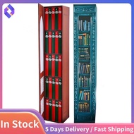 2Pack Mini Book Ornament Advent Calendar, Christmas Advent Calendar with Book Advent Calendar