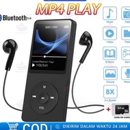 Mp4 Player Bluetooth Mp3 Mini Player Bluetooth Mp3 Bluetooth Speaker Free 32Gb Card Usbtype C 1.8 In