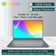 Premium Screen Guard Protector Laptop 16 17 18 22 24 inch Anti Bluelight Matte Clear