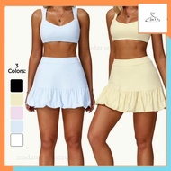 MSW Sports outfit – Yuna Padel Series – Sports Bra and Tennis Skort Women's Sports Outfit