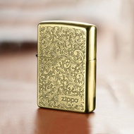 【ZIPPO官方旗艦店】 經典唐草(仿古銅)防風打火機 ZA-2-23B