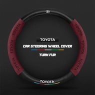 Bọc Vô Lăng Phụ Tùng Ô Tô Cho Toyota Chr Yaris Corolla Auris Prius Verso Celica Rav4 Hilux IQ Aygo R