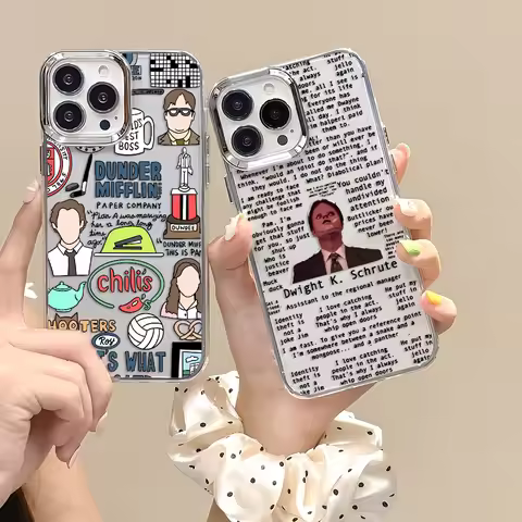 The office Tv Show Hot Phone Case For Google Pixel 10 9 8 7 8A 9A XL Pro 4G 5G Transparent Soft Sili