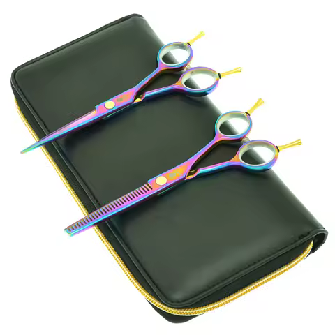 Smith Chu 5.5 inch Hair Scissors Hairdressing Cutting Shears Salon Hairdresser Scissors Set Hair Car