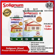 ★ Solignum COLOURLESS AZ Wood Preservative for Termites