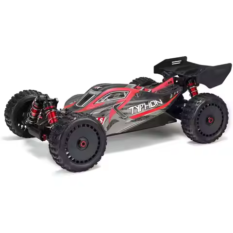 1/8 Scale 4WD RC Car 6S V5 BLX RTR, Black & Red, Ready-to-Run