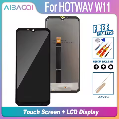 AiBaoQi Brand New Original For HOTWAV W11 Hyper 8E/T8 Cyber 17/Cyber 18 LCD Display Digitizer Assemb
