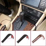 For BMW 5 Series E39 E60 E61 X3 E83 X5 E53 3 Series E46 Carbon Fiber Color ABS Gear Shift Knob Head 