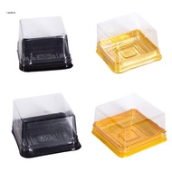 ✿ 50pcs 63/100g Square Moon Cake Trays Mooncake Package Box Container Holder Mid-autumn Festival