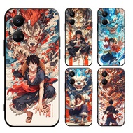 casing for huawei Y6 Y7 Y6S PRO Y7A Y6P Y9S Y9 Prime 2018 2019 Dragon Luffy Matte Case Soft Cover