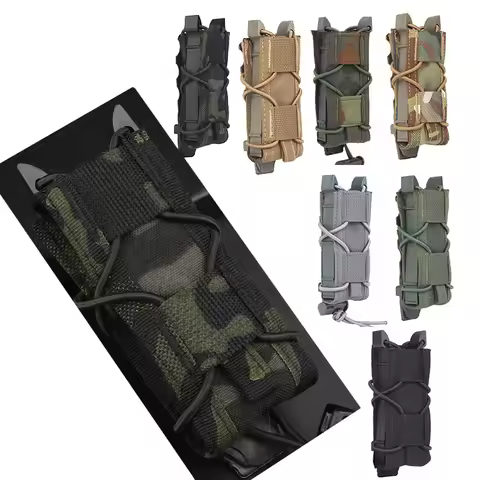 Bag Vest Accessory Camouflage Pack FAST Cartridges Clip Ammunition Carrier Ammo Holder Tactical Mag 