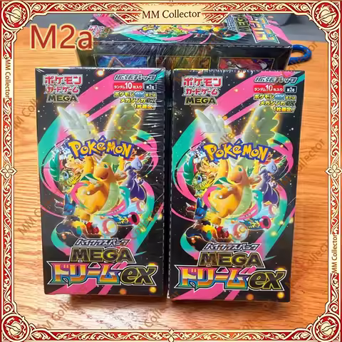Pokemon Tcg Mega Dream M1L-M5 Booster Box M2a Japanese High Class Pack 10 Cards/Pack Sealed Collecti