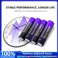 100% Original GTL Rechargeable Battery 18650 10000mAh 4.2V Li-ion High Capacity Battery