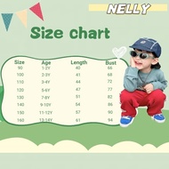 【220G 100%Cotton】 NELLY Spiderman Printed Fashion Kids T-Shirt 100% Cotton Short Sleeve 5 Colors Boy