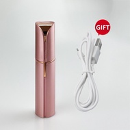 Newest Epilator Face Hair Removal Lipstick Shaver Electric Eyebrow Trimmer Women Hair Remover USB Ch
