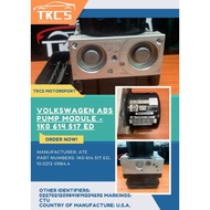 Volkswagen ABS Pump Module ATE 1K0 614 517 ED 10.0212-0984.4 0227021209841814204692 CTU U.S.A