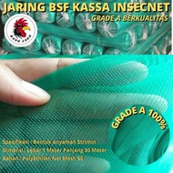 Eceran/Meter - Waring Jaring Kasa Kassa Hijau BSF INSECNET 100%