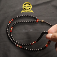 KOKKA Al MALIK Tasbih Kayu Kokka Kaukah Mekah ASLI Arab Original Hitam