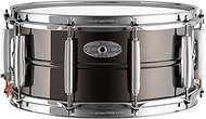 Pearl Snare Drum, Black Brass Alloy, 14"x6.5" (STH1465BR)