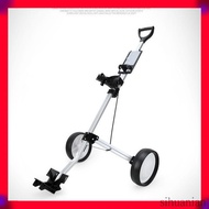 Hand-pulled Cart Stadium Golf Trolley Golf Push Cart 2 Wheels Club Push Pull Cart