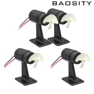 [Baosity] 1 Piece Underwater Thruster DC 12V 24V 4-Blade Propeller Motor Brushless Engine Waterproof