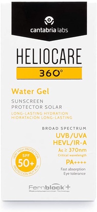 Heliocare 360 Water Gel SPF50+ 50ml เจลกันน้ำ เหมาะกับทุกสภาพผิว