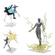 Lightning Special Effects Part for EFFECT IMPACT 1/6 Figure Photoelectric Effect Black Transparent Y