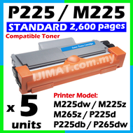 5pcs Fuji Xerox Compatible P225 / P225d / P225db / P265dw / M225 / M225dw / M225z / M265z / CT202330