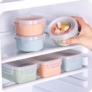 Mini household plastic fresh-keeping box with lid lunch box refrigerator freezer storage box food sealed box storage box
