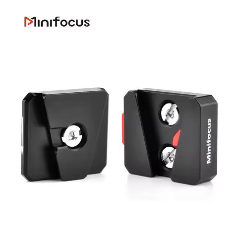 Camera Mini V-Lock Quick Release Plate Mount QR System Kit for Tripod Monopod Slide DSLR Camcorder G