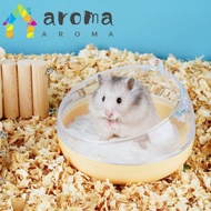 Bak Mandi Aroma Hamster2023Kotak Kamar Mandi Pet Plastik Transparan
