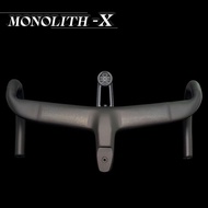 MX Carbon Fiber Integrated Handlebar Broken Wind Full Inner Walk Integrated Handlebar Road Handlebar