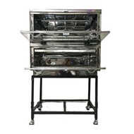 MURAH oven gas stainless steel UK 60 x 45 api atas bawah free 2pcs loyang dan packing kayu