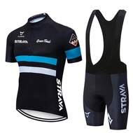 Man Cycling Clothing Short Sleeve Jersey Set Bicycle Team Uniform  Summer Bike Training Suit Breatha