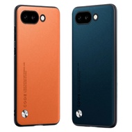 Luxury PU Leather Case For Google Pixel 9A Back Cover Matte Silicone Full Protection Phone Case For 